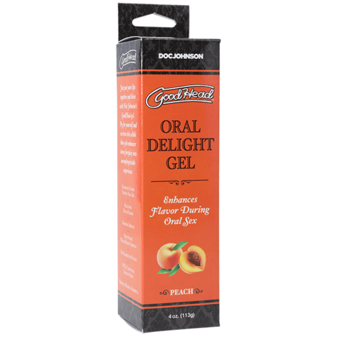 GoodHead - Oral Delight Gel - Peach - 4 oz