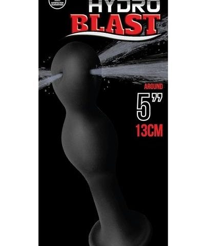 Hydro Blast 5" Silicone Douche Black