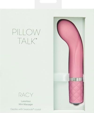 PILLOW TALK RACY WITH SWAROVSKI CRYSTAL PINK