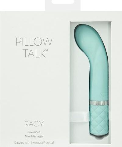 PILLOW TALK RACY WITH SWAROVSKI CRYSTAL TEAL