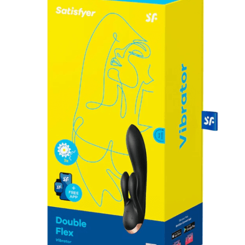 Satisfyer Double Flex Connect App Black