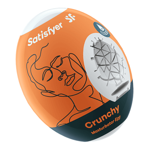 Satisfyer Masturbator Egg Single Crunchy