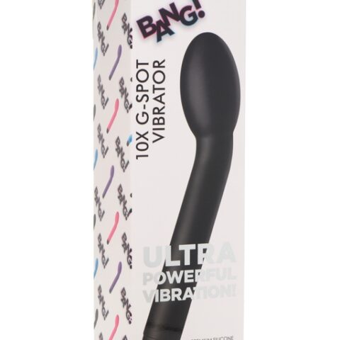 Bang! 10X G-Spot Rechargeable Vibrator - Black