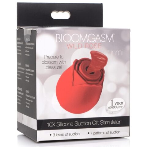 INMI Bloomgasm 10X Silicone Suction Clit Stimulator