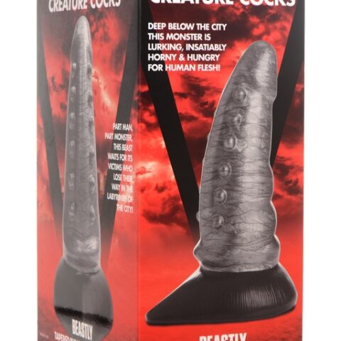 Creature Cocks Beastly Tapered Bumpy Silicone Dildo