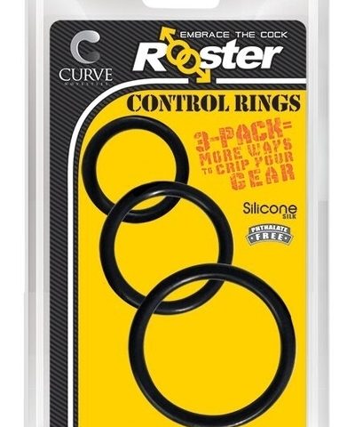 Rooster Control Rings - Black