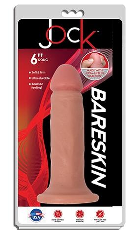 JOCK 6" Bareskin Dong Vanilla